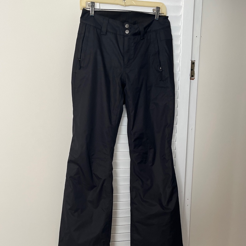 Black north face snow pants